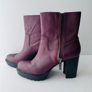 Lucky Brand Bajax Lug Sole Ankle Boots